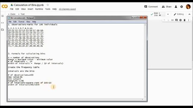 Python-Calculation of bins смотреть онлайн