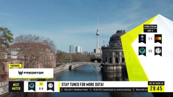 beastcoast vs. Invictus Gaming - ESL One Berlin 2023 - Group B