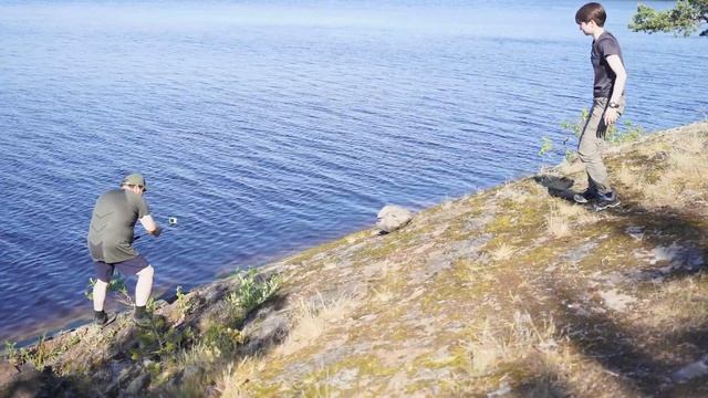 Снимаем в походе на Gopro (лодочный поход Археологического клуба Карелия Ладожские шхеры) смотреть онлайн