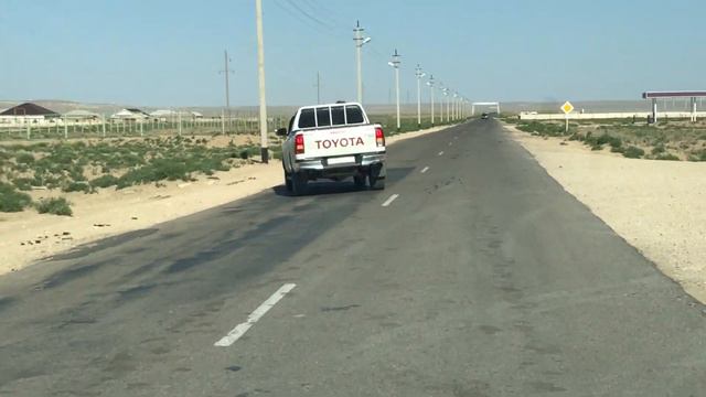 Как правильно направить верблюда в нужное место с помощью Тойоты. Мангистау. 05. 2018 смотреть онлайн