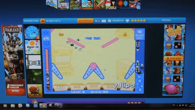 (обзор игры Sushi cat 2) #1 смотреть онлайн