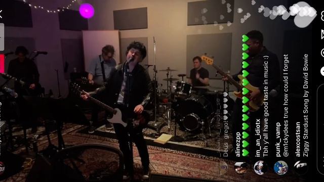 Billie Joe Armstrong (The Coverups) Cover Ziggy Stardust By David Bowie