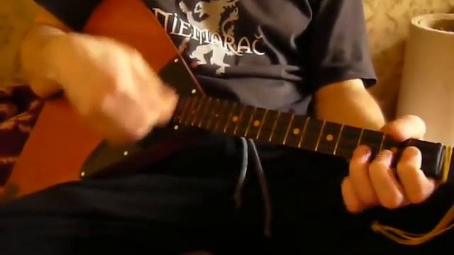 скобаря. балалайка, гитарный строй. смотреть онлайн