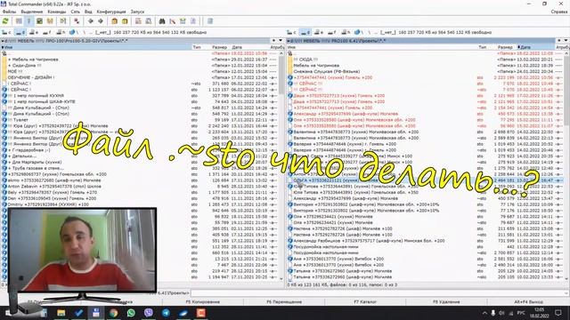 Что делать в PRO100 с файлами ~sto, и для чего они нужны…? ?