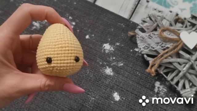 Декор для Пасхи крючком , пасхальное яичко крючком смотреть онлайн