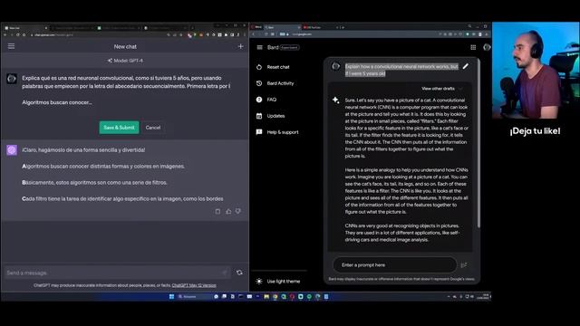 ? Nuevo Google Bard vs ChatGPT ¿Qué IA es mejor AHORA? смотреть онлайн