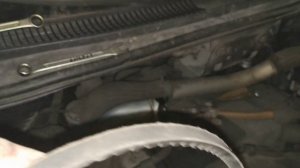 Hyundai H-1 Starex . Замена ремней генератора.Гур.