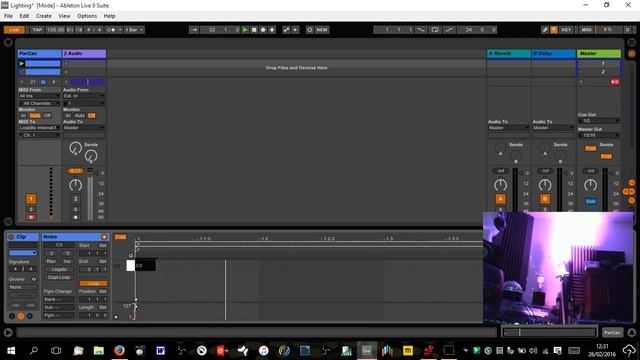 How to control lights with MIDI notes to DMX using Ableton Live & Freestyler DMX смотреть онлайн