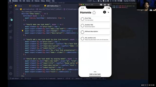 Testing React Native Apps with Detox - Cristian Granda смотреть онлайн