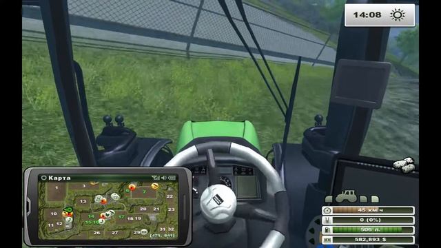 Farming Simulator 2013 ч17 - Уборка картофеля смотреть онлайн