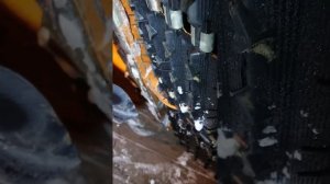 Рвутся гусеницы (Курск композит) на снегоход Буран