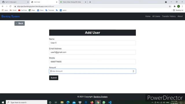 TSF Project | Basic Banking System | WebApp | #HTML #CSS #JS | #NodeJS | #MongoDB смотреть онлайн