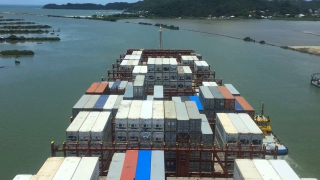 Departure from Itajai Brazil January 2016 - Timelapse смотреть онлайн