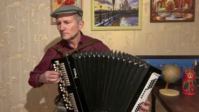 Игорь Тальков "Я вернусь" кавер под баян смотреть онлайн