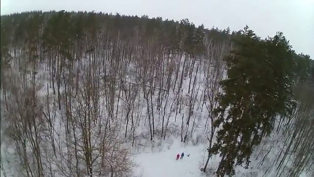 #Тольятти.лесное озеро(#баныкинское).#зима.#Togliatti.forest lake. смотреть онлайн