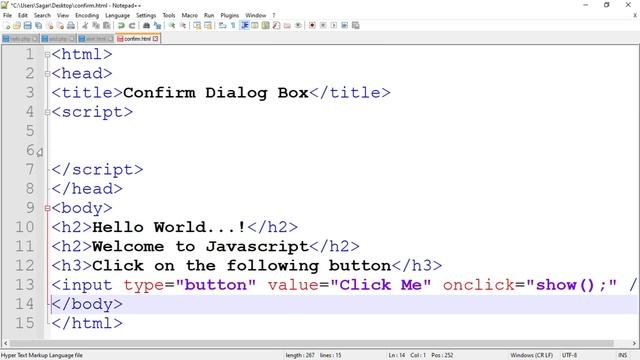 How to Use Confirm Dialog Box in JavaScript | JavaScript Confirm() Method Tutorial смотреть онлайн