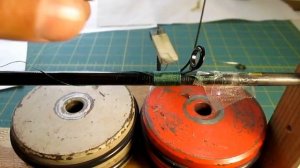 Замена кольца на удилище,легко и надёжно.