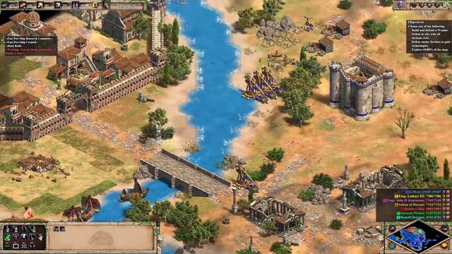 Aoe2 DE Lords of the West Campaigns: Hautevilles 5. Wonder of the World смотреть онлайн