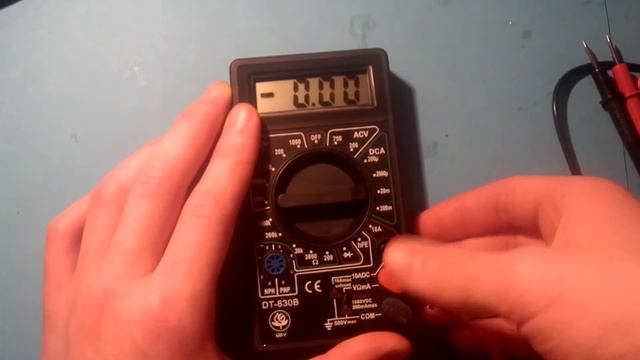 [Обзор #8] Мультиметр DT-830B + инструкция смотреть онлайн