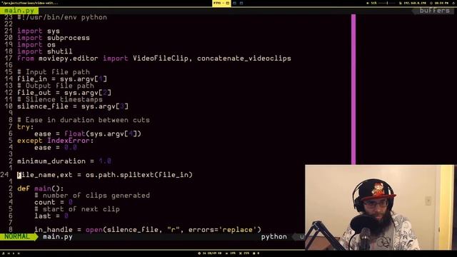 How to remove the silent parts of a video using ffmpeg and python смотреть онлайн