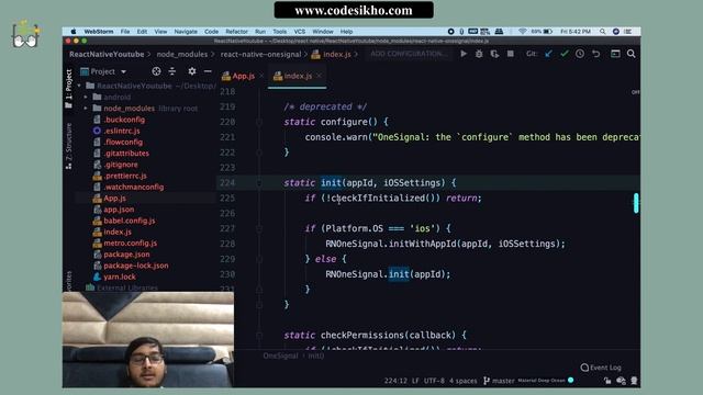 react native one signal (Hindi) | Push notifications (Firebase) смотреть онлайн