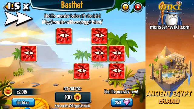 Ancient Egypt Island (Test) #4 - Basthet - Monster Legends смотреть онлайн