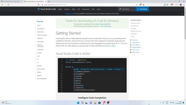 Python Setup in Visual Studio Code 2023 | Step-by-Step Guide for Beginners смотреть онлайн