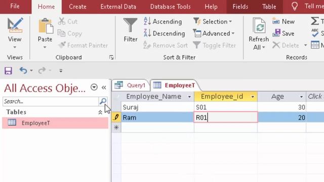 Not null and primary key in Sql in Microsoft access@COMPUTEREXCELSOLUTION смотреть онлайн