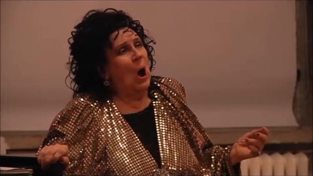 Margarita Voites sings "Tornami a vagheggiar" at her 80th birthday смотреть онлайн