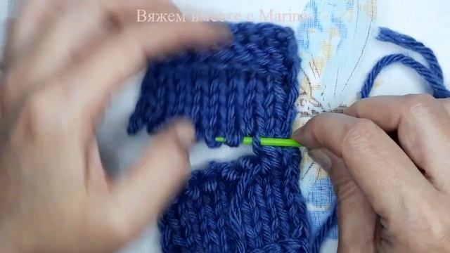 Шов петля в петлю часть 1. Трикотажный невидимый шов иглой на снятых петлях смотреть онлайн