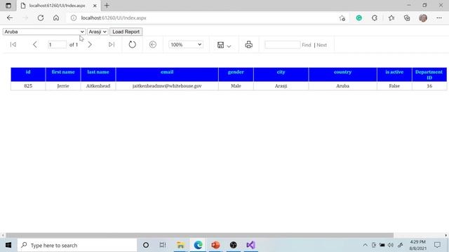 49 SSRS Creating Cascade Dropdown Parameter | RDLC | AspNet WebApp | (SQL Server Reporting Services смотреть онлайн