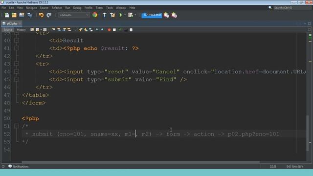 004b how to develop server side script PHP program with client side script HTML, JavaScript07 смотреть онлайн