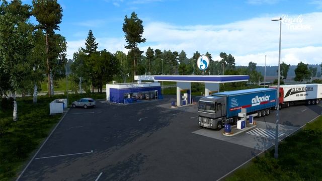 ETS2 1.43 NEWS 4K |ETS2 Fuel Shortage: Long Queues At Fuel Stations In Helsinki, FINLAND смотреть онлайн