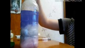 Как сделать КОСМОС В БУТЫЛКЕ  . Эксперимент в бутылке ))