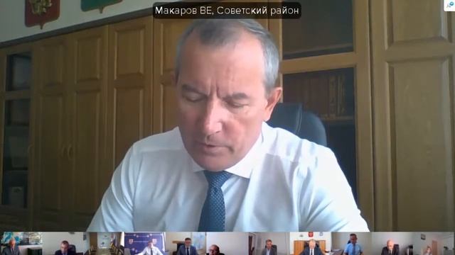 Аппаратное совещание в администрации Челябинска, 11 июля 2022