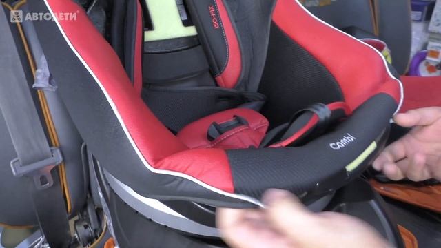 Combi Neroom Isofix | как снять чехол | инструкция Автодети смотреть онлайн
