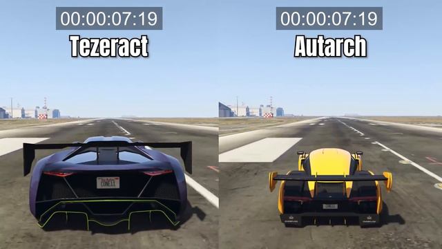 GTA ONLINE - AUTARCH VS SUPERCARS (WHICH IS FASTEST?) смотреть онлайн
