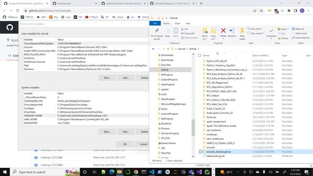 Scala 2 Spark - Day 19 - Install Winutils and Hadoop 3.3.1 on Windows 2022 07 21 14 49 15 edit смотреть онлайн