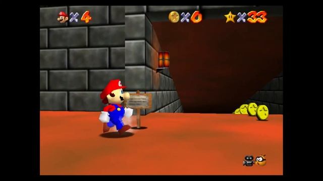 Super Mario 64 - Princess Peach's Secret Slide Star Gameplay Walkthrough смотреть онлайн
