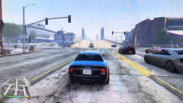 GTA 5 Lampadati Felon Test Drive ( Maserati Quattroporte ) смотреть онлайн