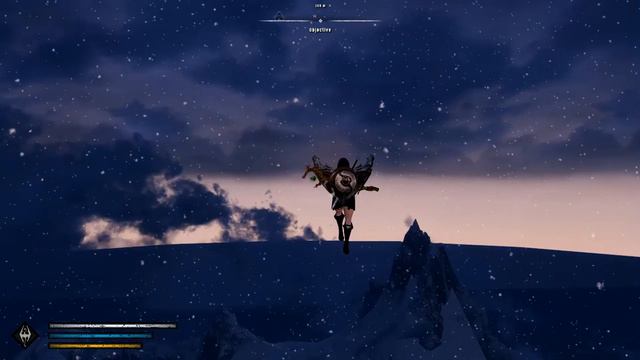 Skyrim SE - (MODDED GAMEPLAY) Skydiving Falling Art (Tears of the Kingdom MOD) смотреть онлайн