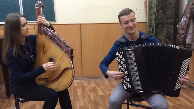 Дуэт баян бандура смотреть онлайн