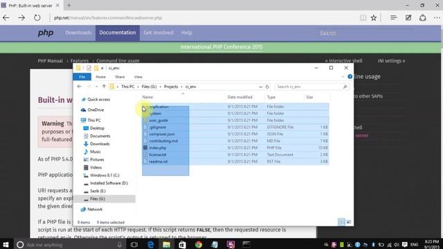 Setup A Development Environment for CodeIgniter Framework смотреть онлайн