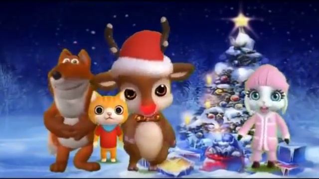 Zoobe Зайка Поздравление с Новым Годом для детей! 2019!!!! смотреть онлайн
