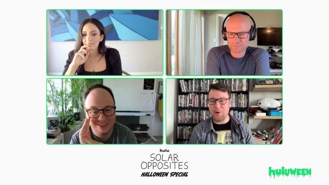 Mike McMahan, Josh Bycel & Danielle Uhlarik Interview: A Solar Opposites Halloween Special смотреть онлайн