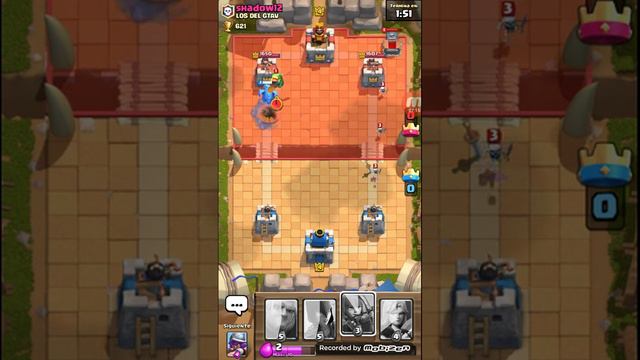 Mi primer video de clash royale,llegando a arena fuerte peka /parte 1 смотреть онлайн