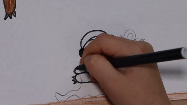 Легкие рисунки для детей карандашом, как нарисовать поэтапно рисунок Ленивец смотреть онлайн