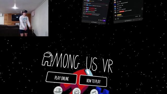 Grown Man Trolling in Among Us VR LIVE смотреть онлайн