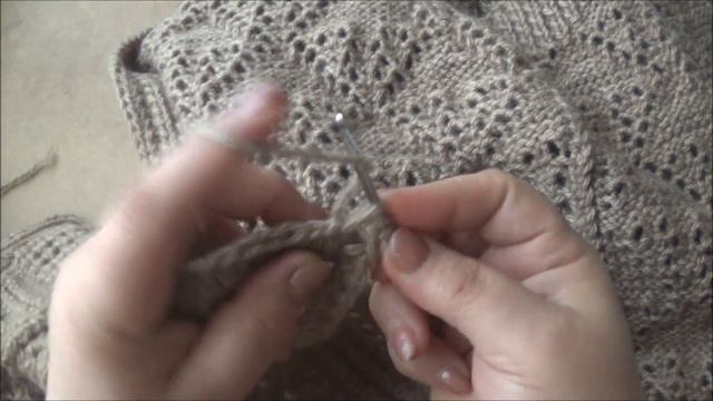 Ажурная безрукавка Часть 5 Обвязка каймой смотреть онлайн