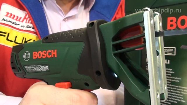 Bosch.Акумуляторный лобзик PST 10.8 LI смотреть онлайн